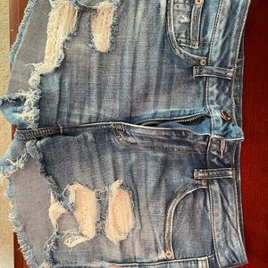 American eagle shortie shorts